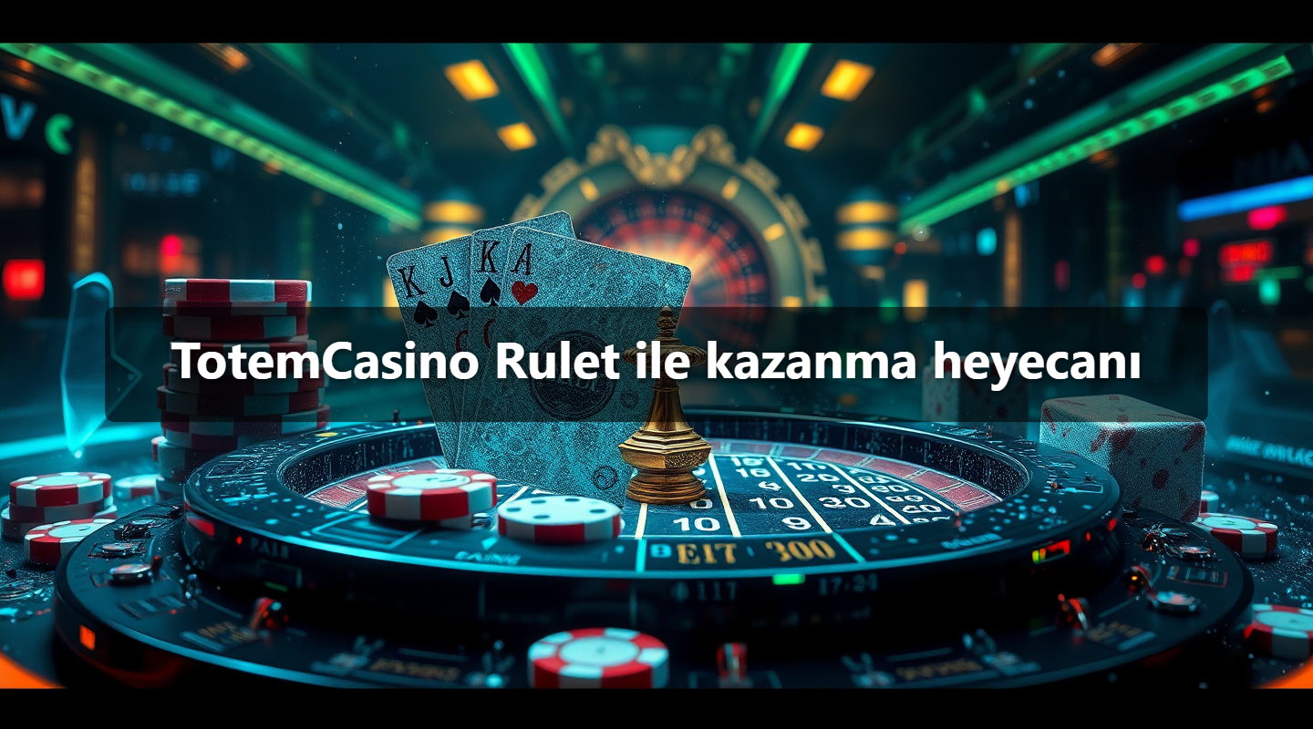 TotemCasino Rulet ile kazanma heyecanı